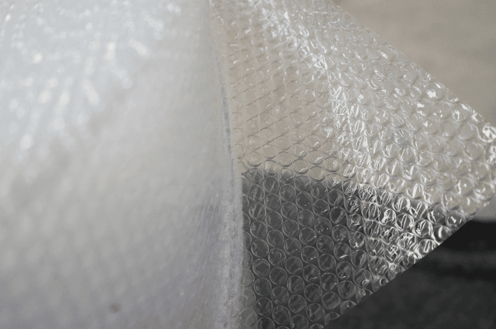 气泡膜结构侧面图